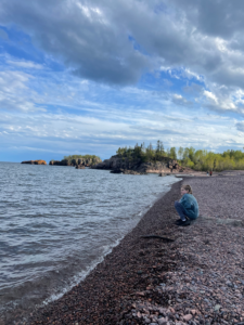 clean water of Lake Superior